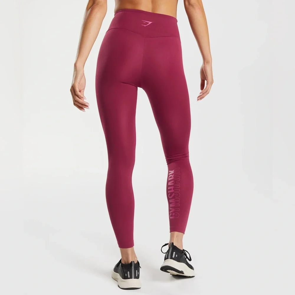 Gymshark Graphics Fraction Leggings - Size M - Picture 5 of 8
